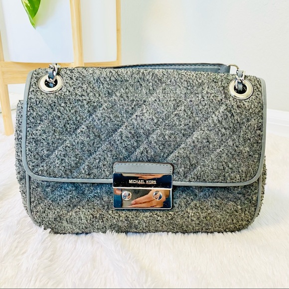 Michael Kors Sloan Quilted Wool Bag - Picture 6 of 15